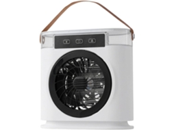 Mini Ventilador Portátil Com 3 Velocidades, Silencioso E Recarregável.