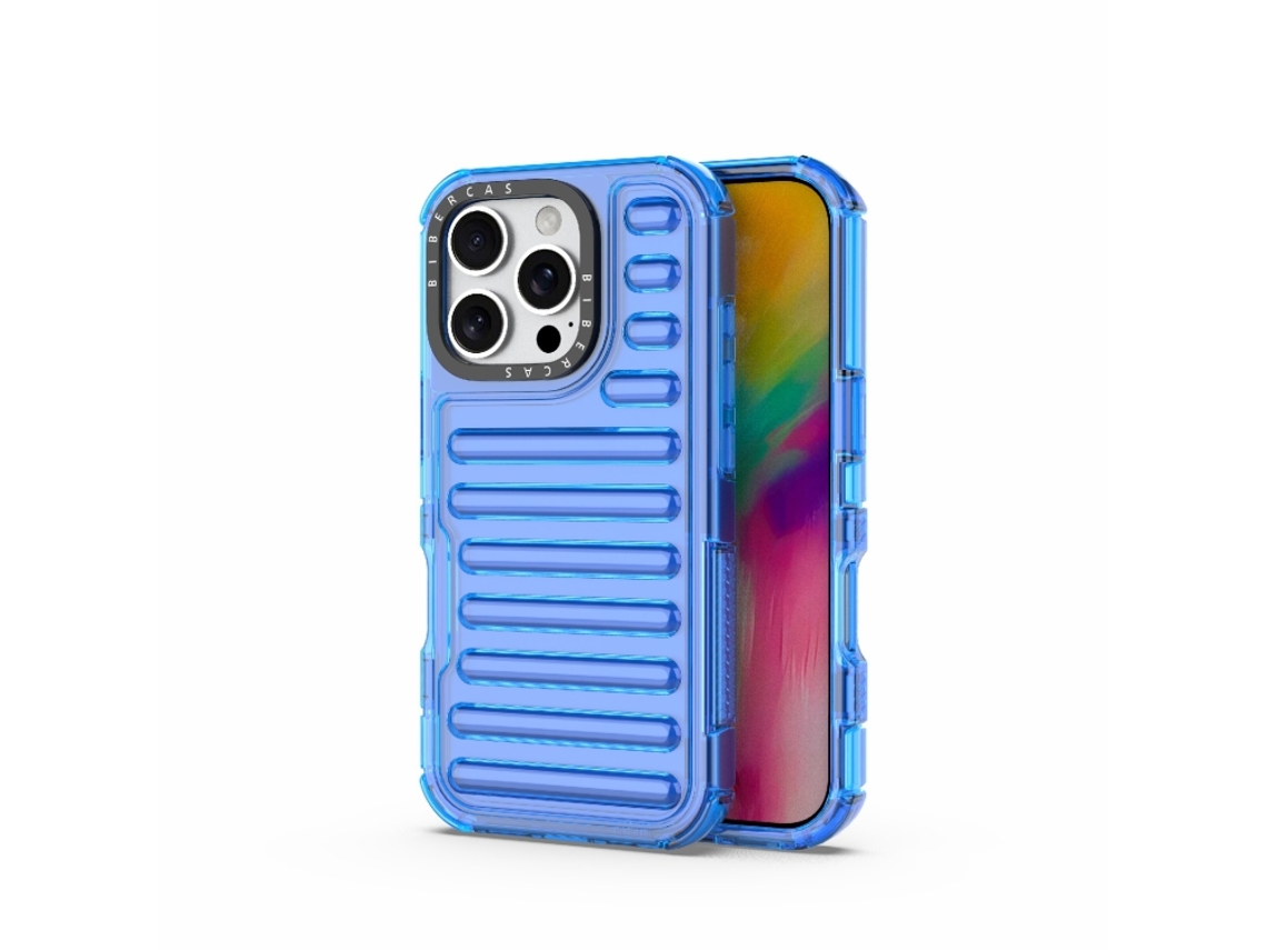 Capa Híbrida Pc Tpu De Alta Transparência Para Iphone 16 Pro - Airbag