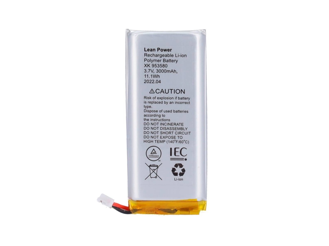 Bateria De Backup Para Ajax Hub 2 E Hub 2 Plus 3.7 V 3000 Mah (4g)