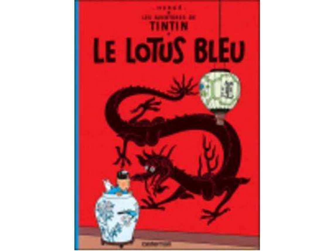 Livro Tintin 5/ Le Lotus Bleu de Herge (Espanhol)