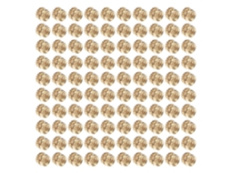 100 Porcas De Inserção Em Liga Cobre M5 Rm5*7*5, Termofusíveis