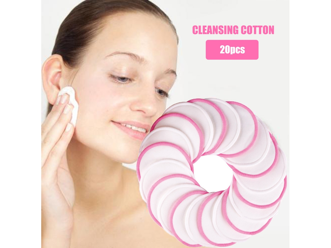 Toalhas Reutilizáveis Laváveis Para Remoção De Maquiagem Facial
