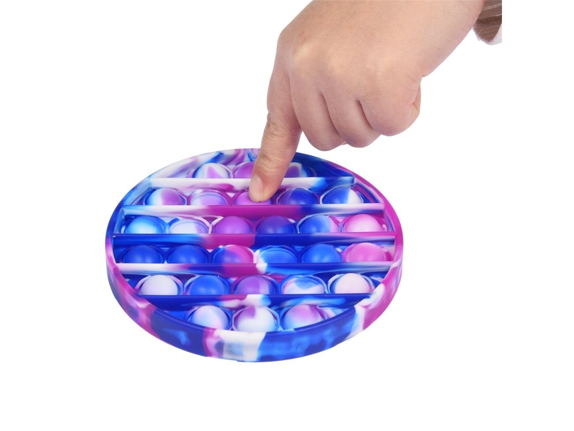 Mali brinquedo Educativo Push Bubble Sensory Toy Puzzle Press de Silicone para Crianças 4+ Anos