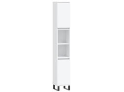 Bathroom Cabinet, Bathroom Cabinets Vidaxl Branco Madeira Processada (n/a)