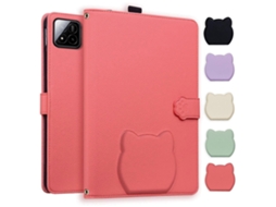 Capa para tablet Webake com textura de pele de lichia e toque de pele de gato