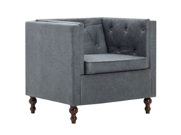 Armchair, Armchairs Vidaxl Cinzeto Tecido