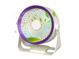 Ventilador de Mesa Silencioso Sem Fio 3 Velocidades Bateria Recarregável | S/MARCA