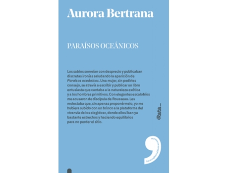 Livro Paraisos Oceánicos de Aurora Bertrana (Espanhol)