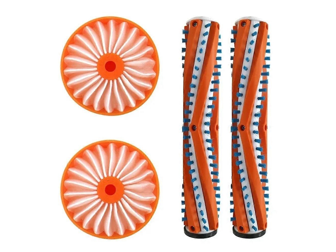 Conjunto De 4 Filtros De Reposição E Escova Principal Para Aspirador De Pó Vertical Sem Fio Powerseries Bsv2020g._glo
