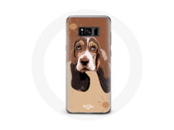 Capa para Samsung Galaxy S8 Cara de cão BasseHound