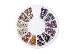 Acessórios para Unhas Decoradas com Strass, Cristais e Aplicações de Strass. MDUG
