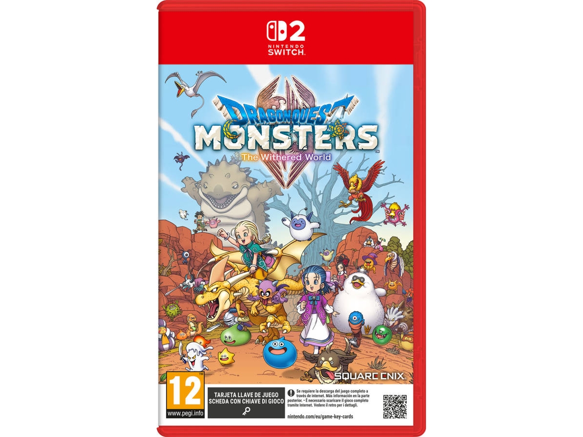 Pré-venda Jogo Nintendo Switch 2 Dragon Quest Monsters: The Withered World