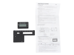 Medidor De Passo Digital Lcd Para Helicópteros Trex 200-800, Alta E