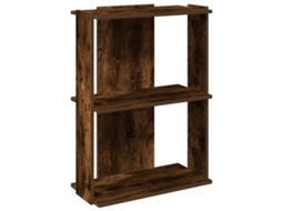 Bookcase, Bookcases Vidaxl Marrom Madeira Processada (60 X 30 X 80 Cm)