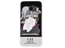Capa LAXISCREED Samsung S7edge Gato Dormindo Tpu