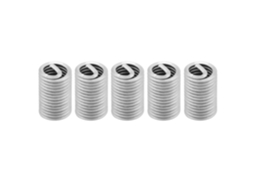 Gototop Conjunto De 50 Insertos Roscados Em Aço Inoxidável, Espirais
