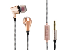 Auriculares com Fio THOMSON Ear3207Co (In Ear - Microfone - Noise Cancelling - Rosa)