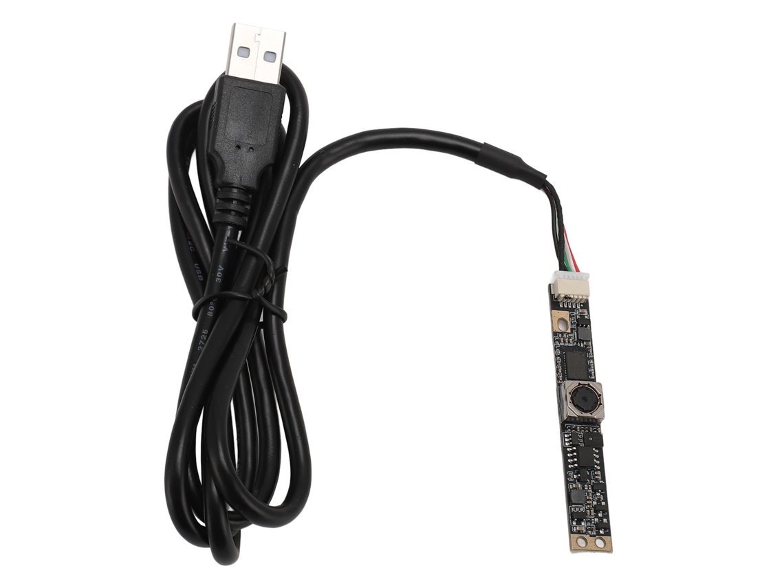 módulo de Câmera Usb 5mp Plug And Play com Microfone Digital Reconhecimento Facial para Notebook