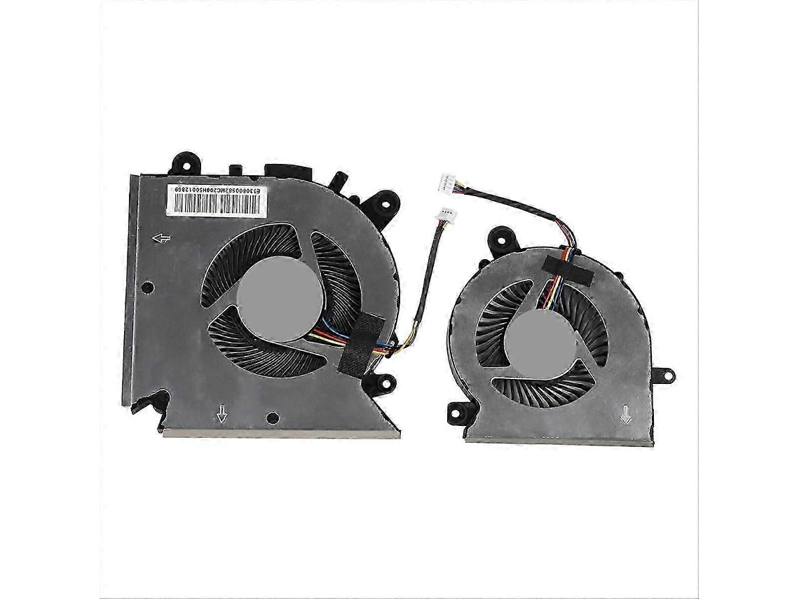Ventoinha De Resfriamento Cpu E Gpu, Para Msi Gf65 Thin, Duas Ventoinhas