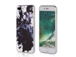 Capa Protetora para Iphone 7 Plus/8 Plus com Pintura de Mármore EOOCOO