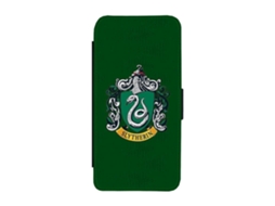 Capa Flip Para Iphone 17 Com O Tema Harry Potter Sonserina