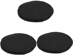 Conjunto De 3 Almofadas Para Cadeiras Camping, Ergonômicas, Acolchoadas E Impermeáveis, Ideais Para Camping, Pesca E
