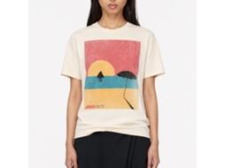 Rockinstone Jaws Movie Visiting Solid Natural Adult T-shirt Size:xxl