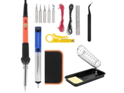 Kit De Solda 15 Peças Com Laxiscreed, Ajuste De Temperatura E Potência De 60w Para Trabalhos Precisos