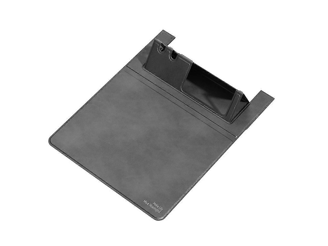 Tapete De Mesa Para Computador, Tapete De Rato Com Suporte Para Telemóvel, Em Couro Pu. Olysi Shop