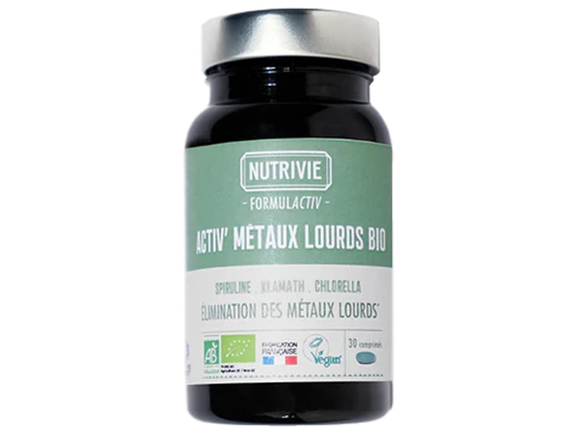 NUTRIVIE Complexo Metais Pesados Bio 30 Comprimidos