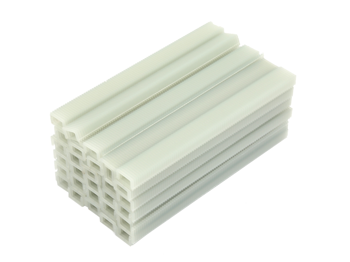 Conjunto de 5040 pregos em U de plástico duráveis para grampeador pneumático PA1310-S (especial).