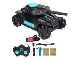 Ats brinquedos de Tanque para Crianças Relógio com Projéteis de Água Preto Controle Remoto Tanque Infantil para Casa