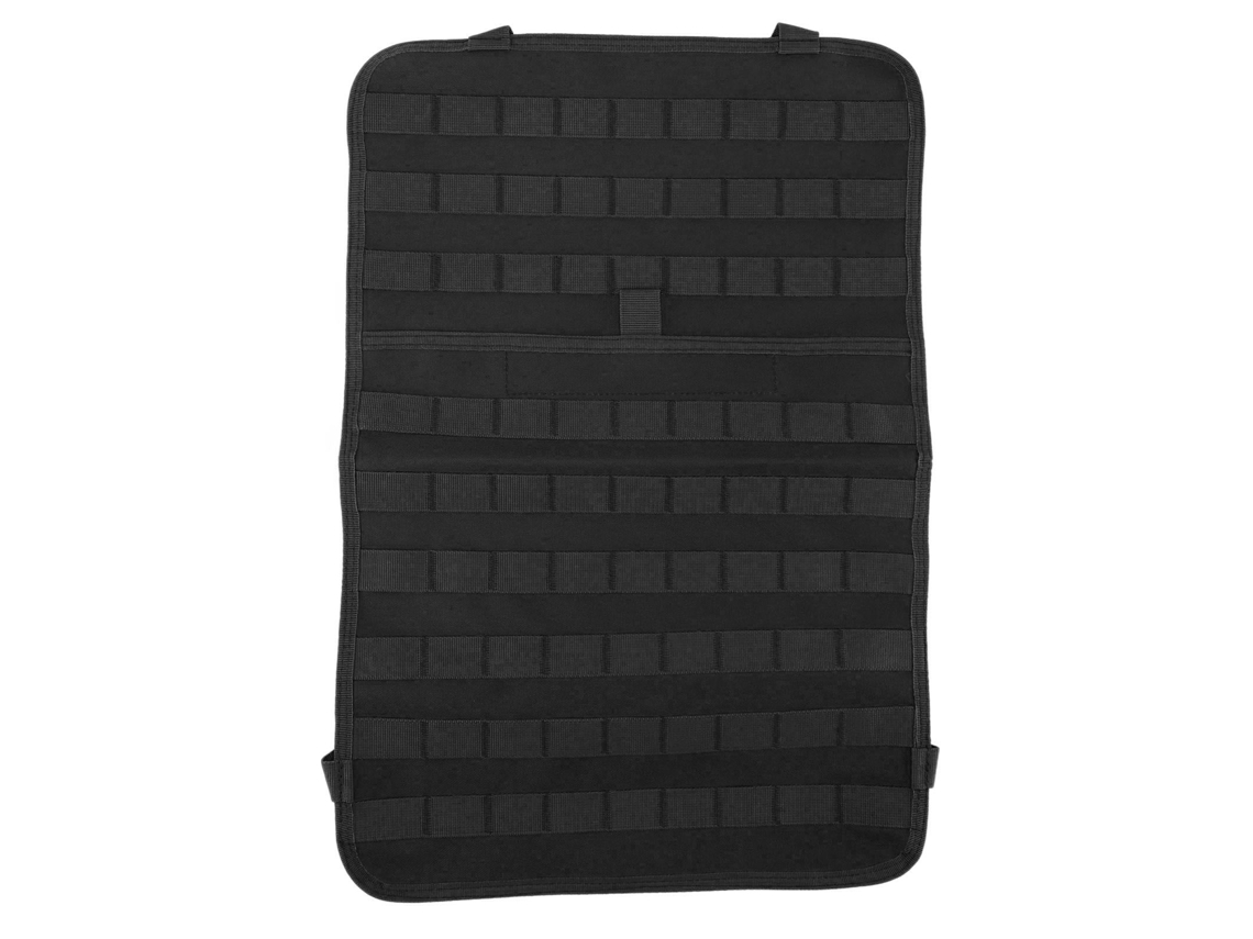 Organizador de banco traseiro de carro bolsa suspensa nylon capacidade grande protetor de assento preto S/MARCA