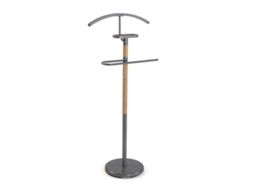 Cabideiro VERSA Holstebro Cinzento Madeira Natural 28,8 x 112 x 46,5 cm