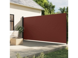 Toldo Lateral Retrátil 220x500 Cm Castanho Lovely Home