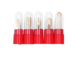Conjunto de 5 Brocas de Corte Duplo para Polimento e Escultura, Ferramentas Rotativas