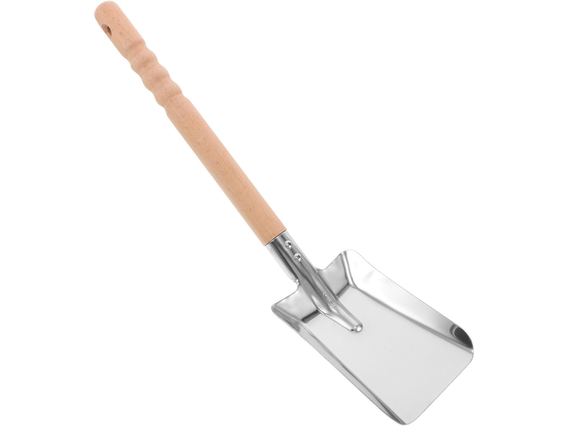 Pá de aço inox Topbathy para cinzas de lareira (LxAxP cm)
