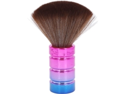 Escova Profissional Para Pescoço, Feita De Nylon Macio, Banhada A Ouro, Com Cabo Ergonômico, Ideal Para Barbeiros