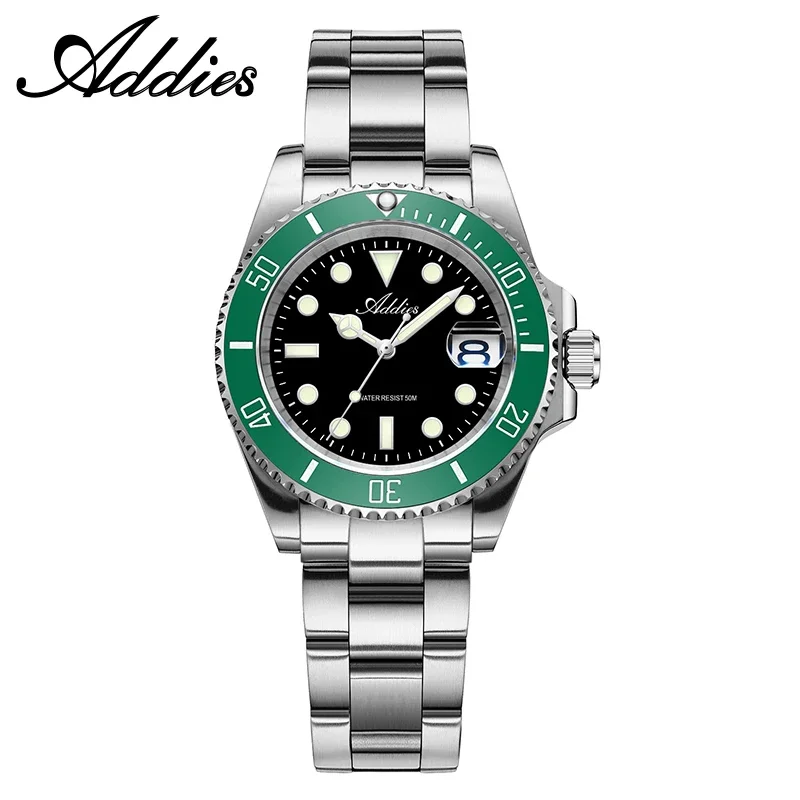(verde) Relógio Feminino De Negócios Luminoso De Quartzo De 36 Mm, Resistente À Água Até 5 Bar.