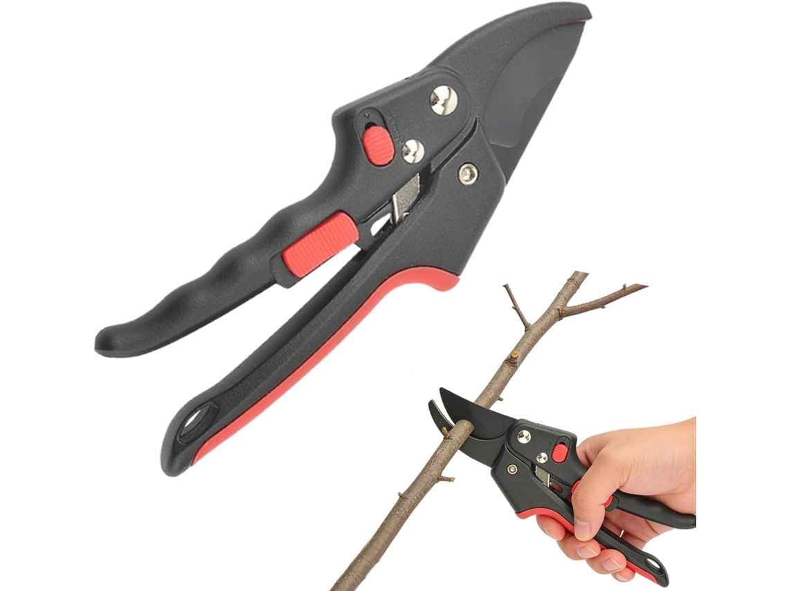 Tesoura De Poda | Cabo Ergonômico E Confortável Para Jardinagem, Tesoura De Poda Manual