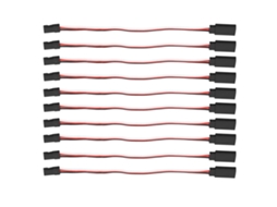 Laxiscreed Cabo De Extensão Para Servo 3 Pinos Com Núcleo De Latão Para Carrinhos Rc