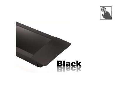 Lámpara para embutir slim-r touch acabado negro largo slim-r 1163 (caja 2)