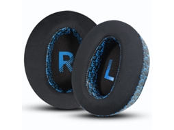 Capas De Espuma Para Fones De Ouvido Sony Wh Ch700npreto E Azul Estampado Lr Cooling Yunzii (2 Unidades)