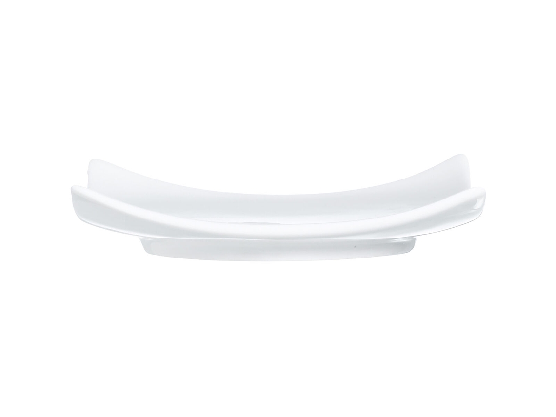 Conjunto de Pratos Arcoroc Appetizer Quadrado Cerâmica Branco 9,5 Cm 6 Unidades