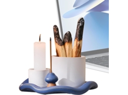Cinzeiro De Cerâmica Em Formato De Tigela Para Sálvia |