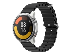 Pulseira De Silicone Sólida Estilo Oceano Para Xiaomi Mi Watch Color 2 22mm