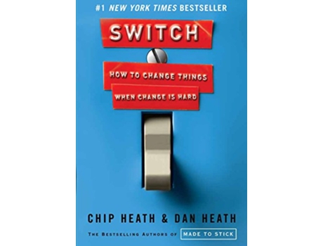 Livro Switch de Chip Heath e Dan Heath (Inglês - Capa Dura)