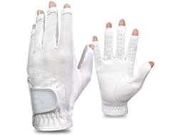 Luvas de Golfe Femininas Sem Dedos, 1 Par, Luvas de Golfe Femininas Elegantes para Caminhadas, Golfe, Canoagem