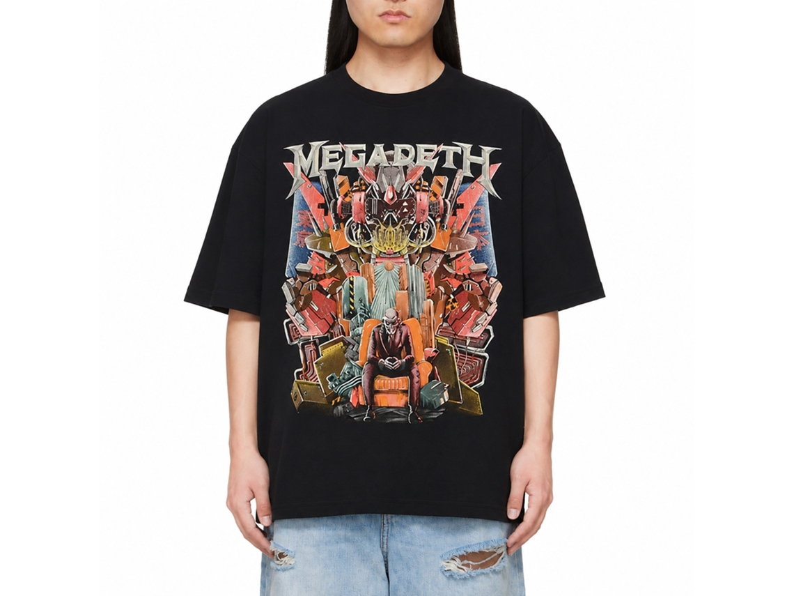 Megadeth Budokan T-shirt Classic Unisex Adults Size:m