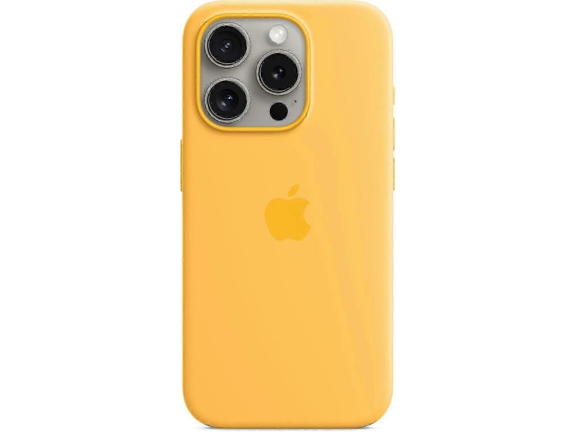 Capa De Silicone Para Iphone 15 Pro, Com Magsafe-zscy